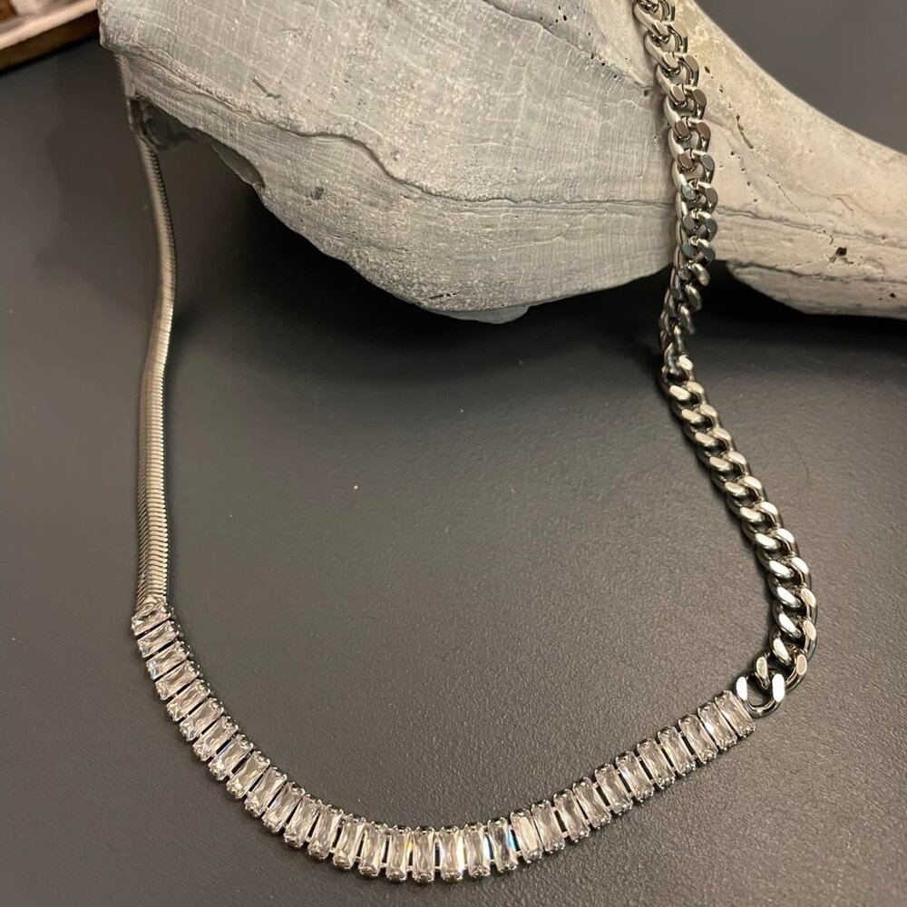 Paris Necklace Silver